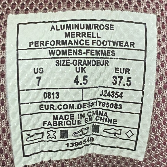 MERREL Aluminum Rose Performance - Picture 7 of 7